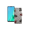 Чохол-книжка з екошкіри для телефону OPPO A5 2020