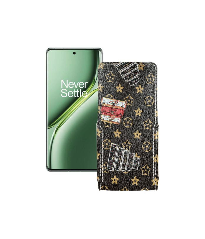 Чохол-флип з екошкіри для телефону OnePlus Ace 3 Pro 5G