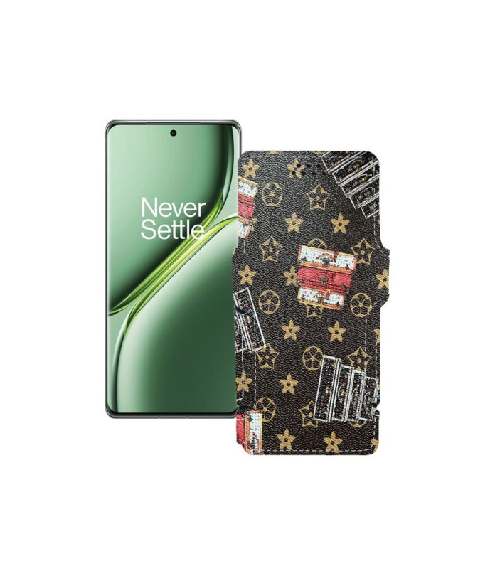 Чохол-книжка з екошкіри для телефону OnePlus Ace 3 Pro 5G