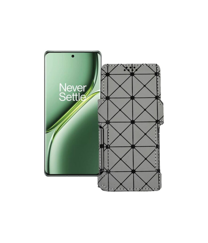 Чохол-книжка з екошкіри для телефону OnePlus Ace 3 Pro 5G