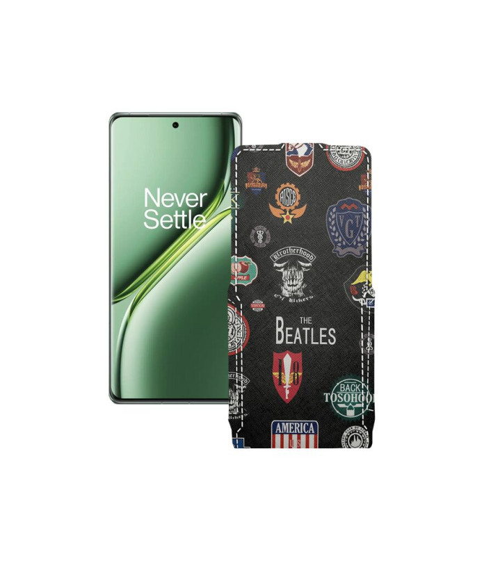 Чохол-флип з екошкіри для телефону OnePlus Ace 3 Pro 5G