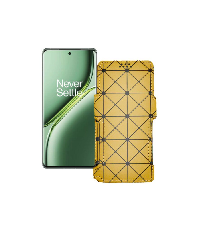 Чохол-книжка з екошкіри для телефону OnePlus Ace 3 Pro 5G