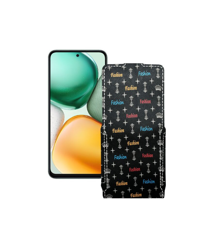 Чохол-флип з екошкіри для телефону Honor X7C 5G