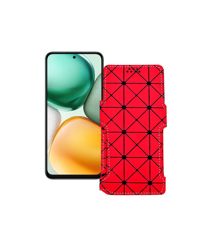 Чохол-книжка з екошкіри для телефону Honor X7C 5G