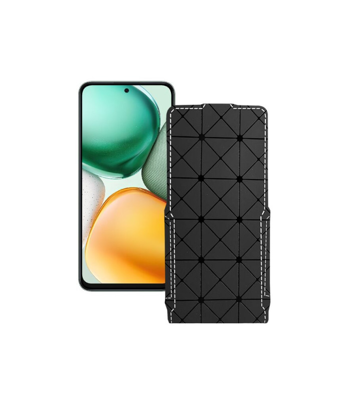 Чохол-флип з екошкіри для телефону Honor X7C 5G