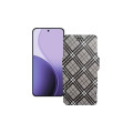 Чохол-книжка з екошкіри для телефону OPPO Reno14 Pro