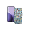 Чохол-книжка з екошкіри для телефону OPPO Reno14 Pro