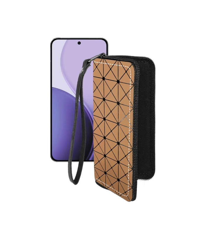 Чохол-гаманець з екошкіри для телефону OPPO Reno14 Pro