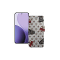 Чохол-книжка з екошкіри для телефону OPPO Reno14 Pro
