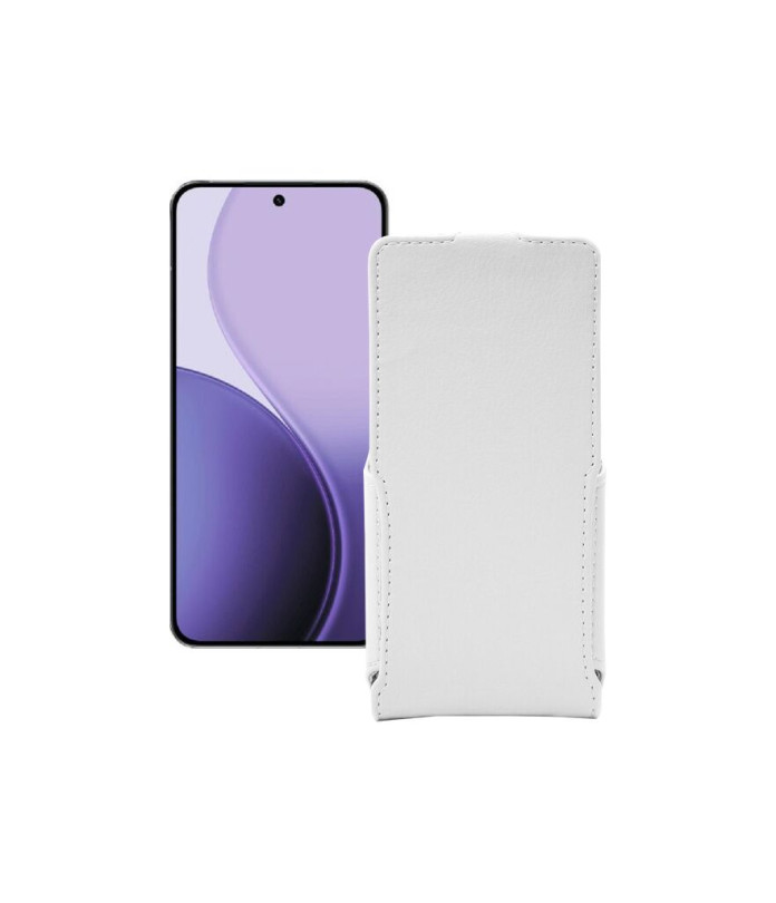 Чохол-флип з екошкіри для телефону OPPO Reno14 Pro