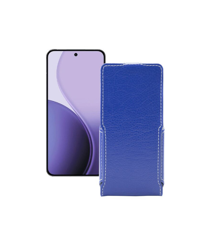 Чохол-флип з екошкіри для телефону OPPO Reno14 Pro
