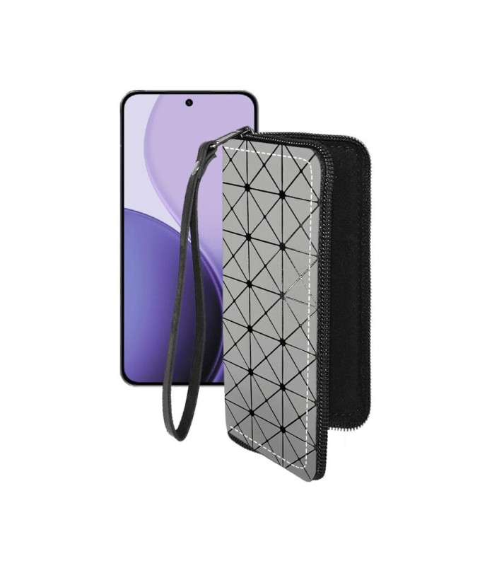 Чохол-гаманець з екошкіри для телефону OPPO Reno14 Pro