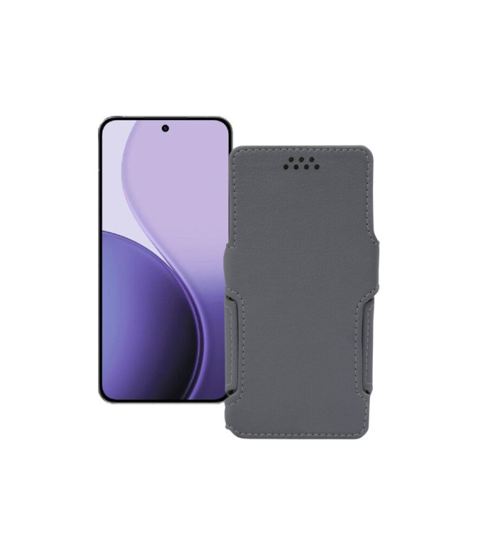 Чохол-книжка з екошкіри для телефону OPPO Reno14 Pro