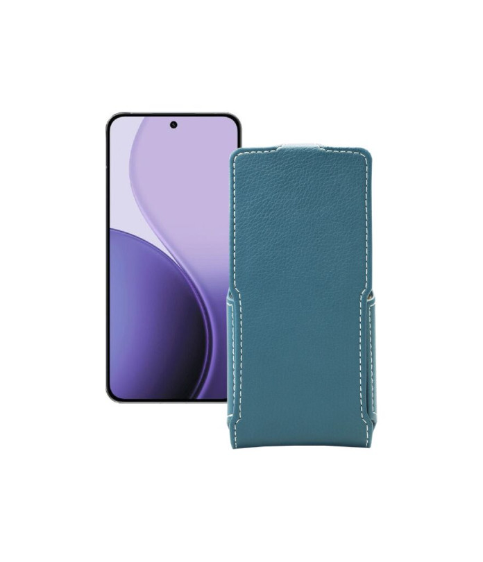 Чохол-флип з екошкіри для телефону OPPO Reno14 Pro