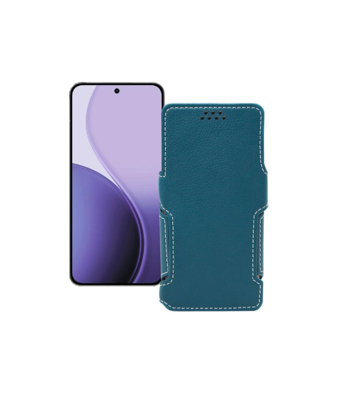 Чохол-книжка з екошкіри для телефону OPPO Reno14 Pro
