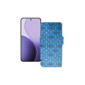 Чохол-книжка з екошкіри для телефону OPPO Reno14 Pro