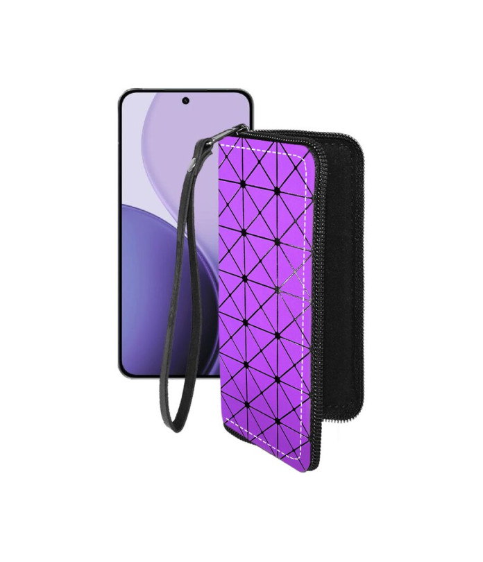 Чохол-гаманець з екошкіри для телефону OPPO Reno14 Pro