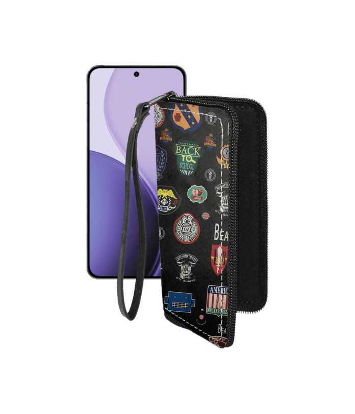 Чохол-гаманець з екошкіри для телефону OPPO Reno14 Pro