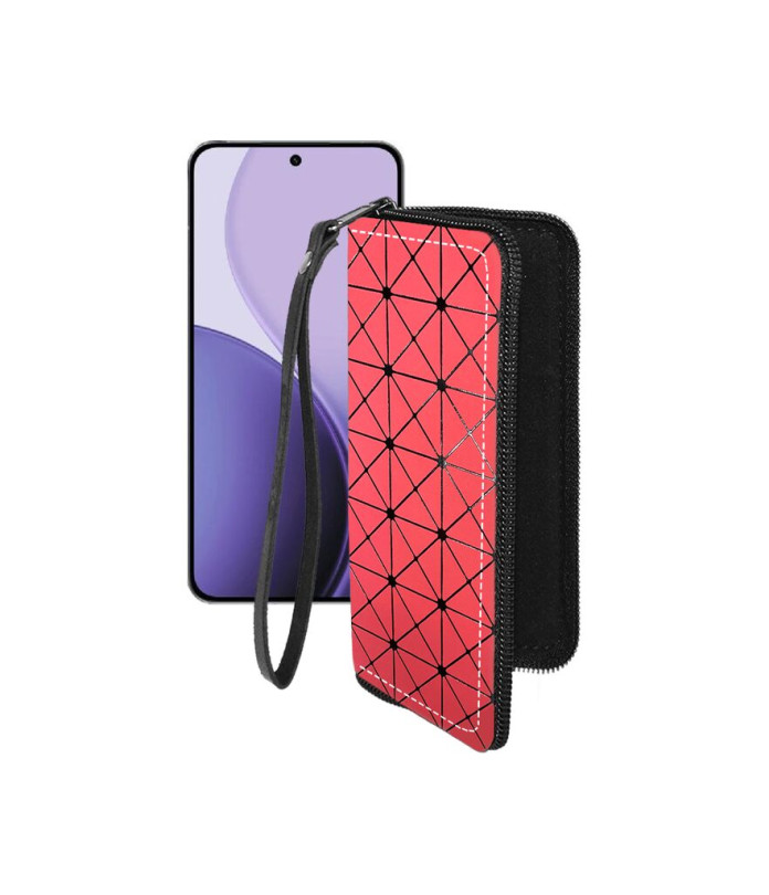 Чохол-гаманець з екошкіри для телефону OPPO Reno14 Pro