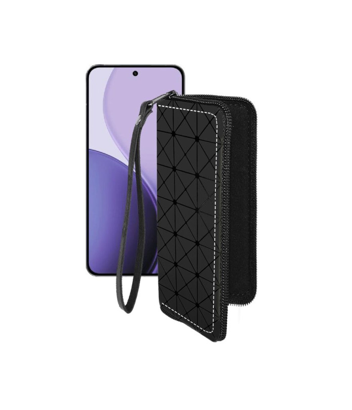 Чохол-гаманець з екошкіри для телефону OPPO Reno14 Pro