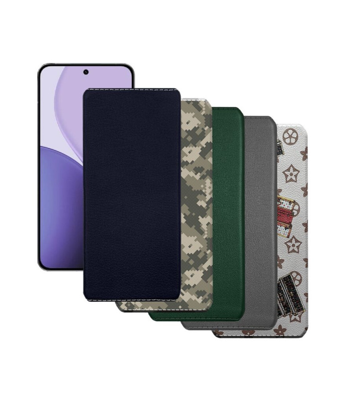 Накладка з екошкіри для телефону OPPO Reno14 Pro