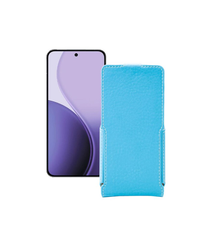 Чохол-флип з екошкіри для телефону OPPO Reno14 Pro