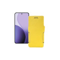 Чохол-книжка з екошкіри для телефону OPPO Reno14 Pro