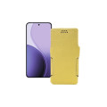 Чохол-книжка з екошкіри для телефону OPPO Reno14 Pro