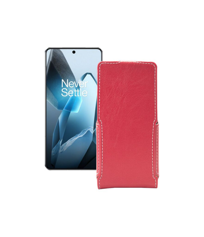 Чохол-флип з екошкіри для телефону OnePlus 13