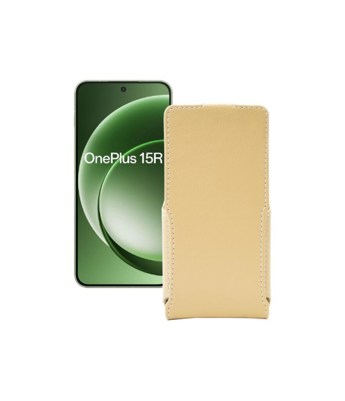 Чохол-флип з екошкіри для телефону OnePlus 15R 5G