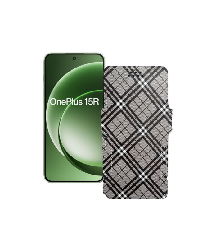 Чохол-книжка з екошкіри для телефону OnePlus 15R 5G