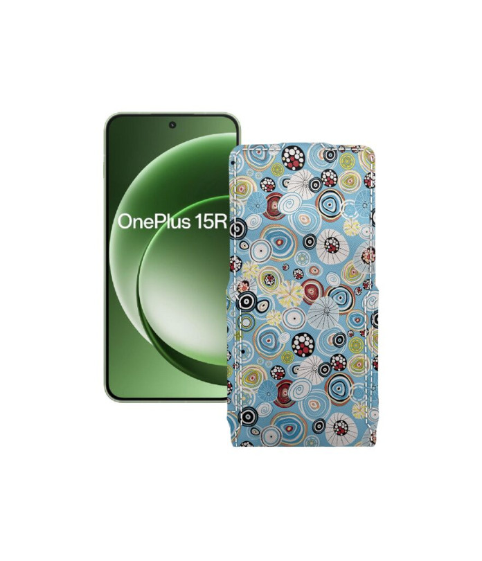 Чохол-флип з екошкіри для телефону OnePlus 15R 5G