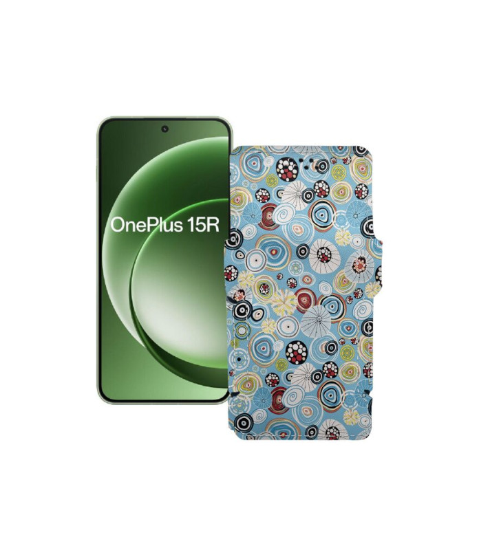 Чохол-книжка з екошкіри для телефону OnePlus 15R 5G