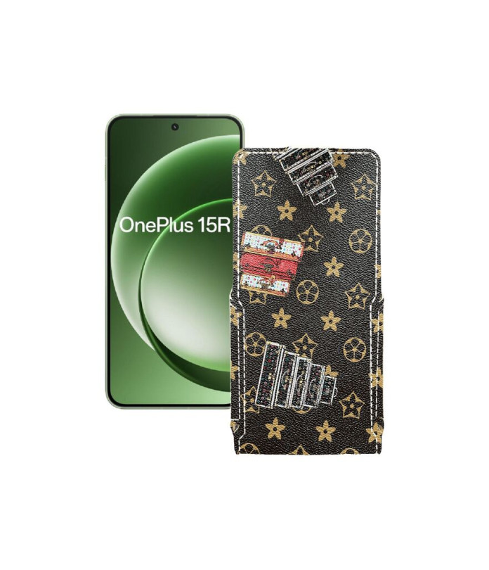 Чохол-флип з екошкіри для телефону OnePlus 15R 5G