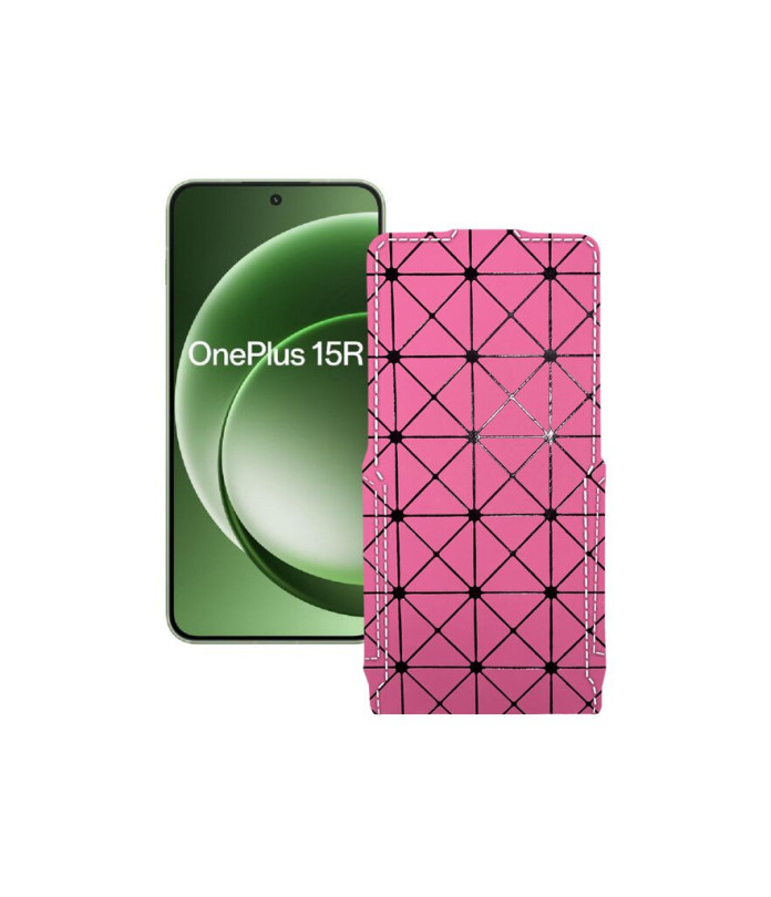 Чохол-флип з екошкіри для телефону OnePlus 15R 5G