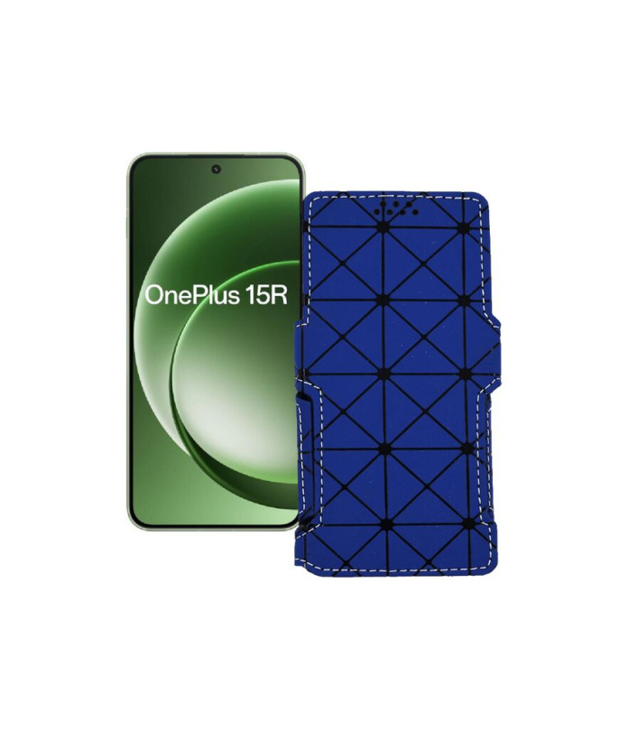 Чохол-книжка з екошкіри для телефону OnePlus 15R 5G