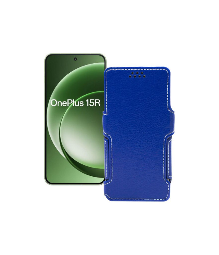 Чохол-книжка з екошкіри для телефону OnePlus 15R 5G