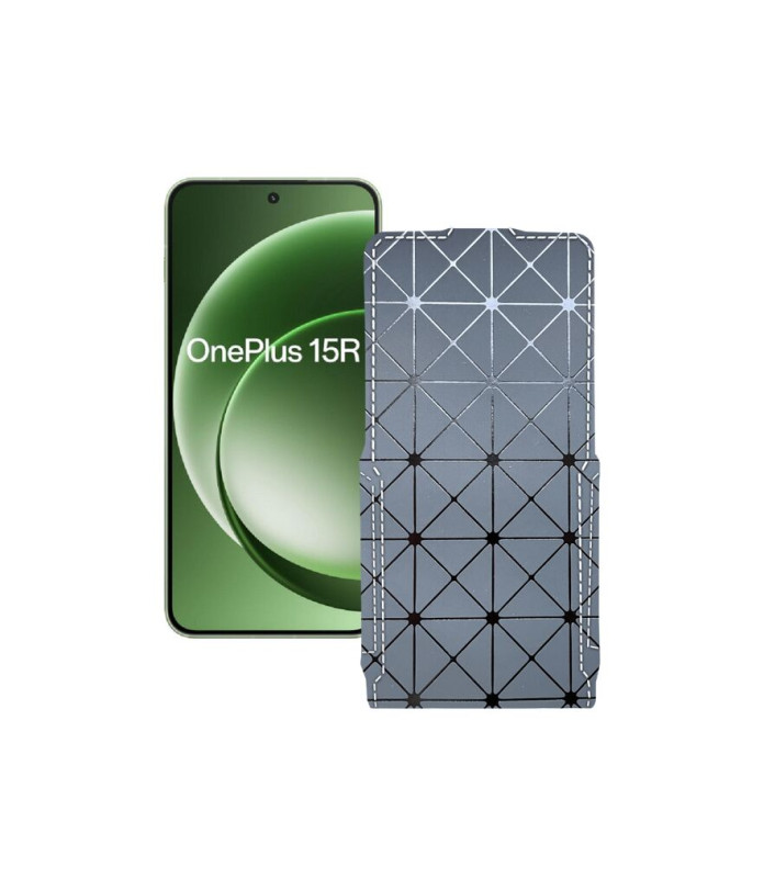 Чохол-флип з екошкіри для телефону OnePlus 15R 5G