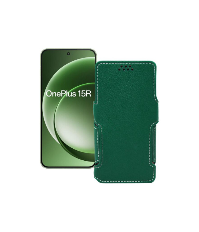 Чохол-книжка з екошкіри для телефону OnePlus 15R 5G