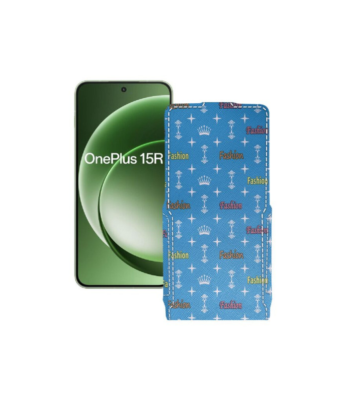 Чохол-флип з екошкіри для телефону OnePlus 15R 5G