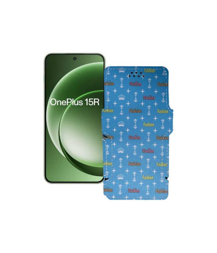 Чохол-книжка з екошкіри для телефону OnePlus 15R 5G