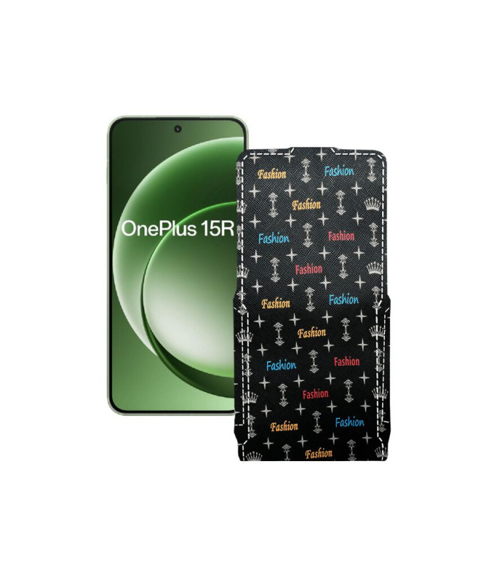 Чохол-флип з екошкіри для телефону OnePlus 15R 5G
