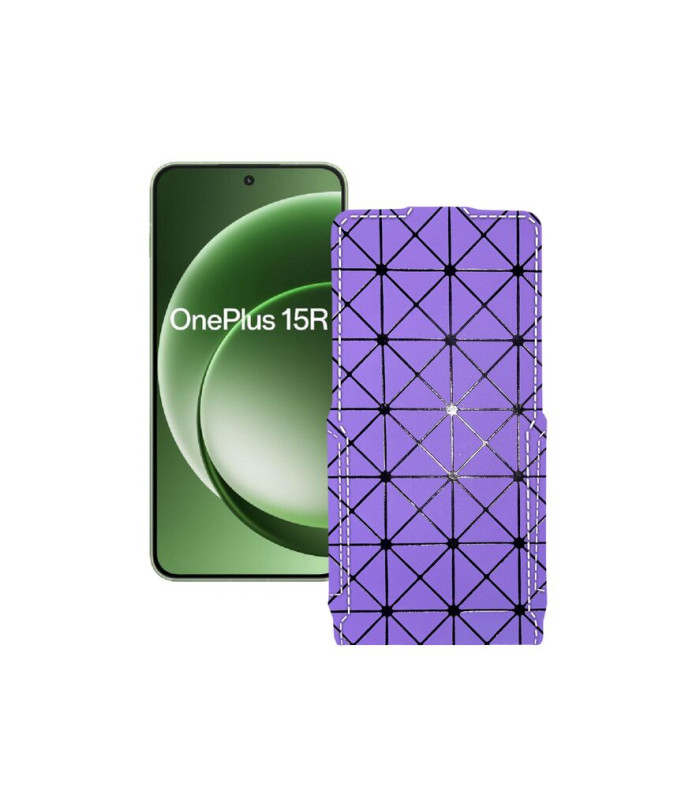 Чохол-флип з екошкіри для телефону OnePlus 15R 5G