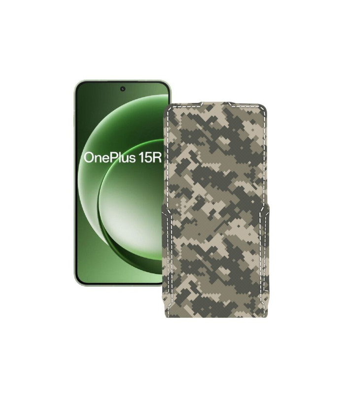 Чохол-флип з екошкіри для телефону OnePlus 15R 5G