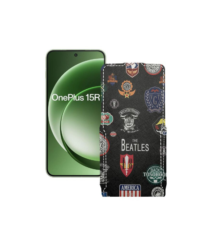 Чохол-флип з екошкіри для телефону OnePlus 15R 5G