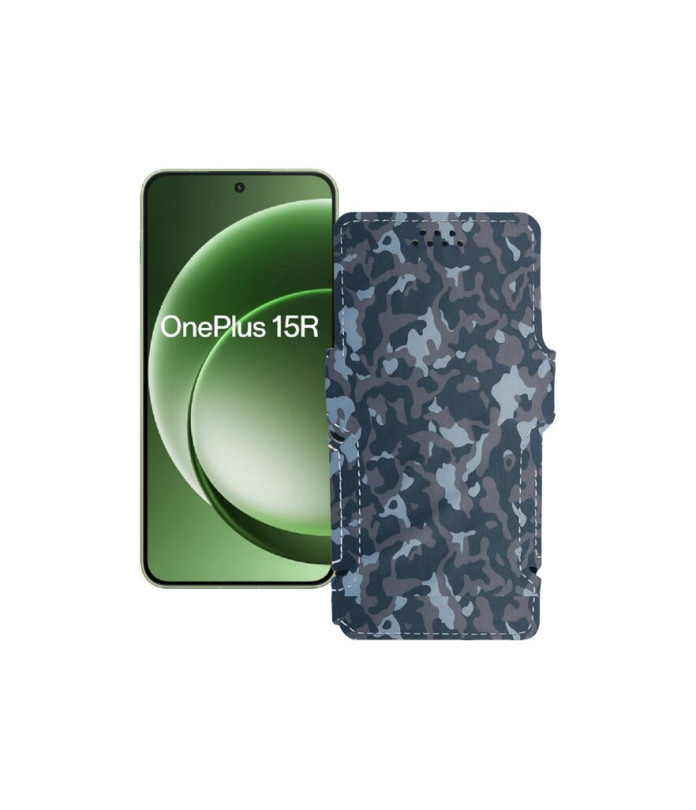 Чохол-книжка з екошкіри для телефону OnePlus 15R 5G