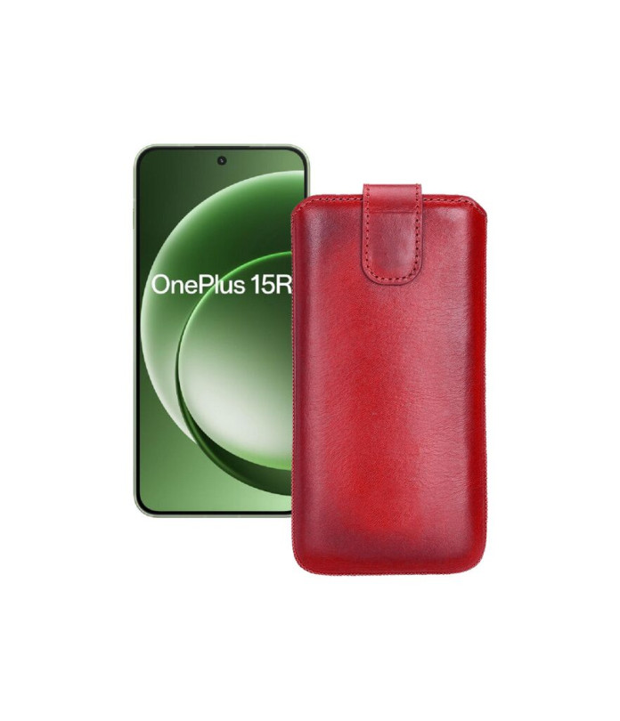 Витяжка з екошкіри для телефону OnePlus 15R 5G