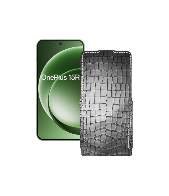 Чохол-флип з екошкіри для телефону OnePlus 15R 5G