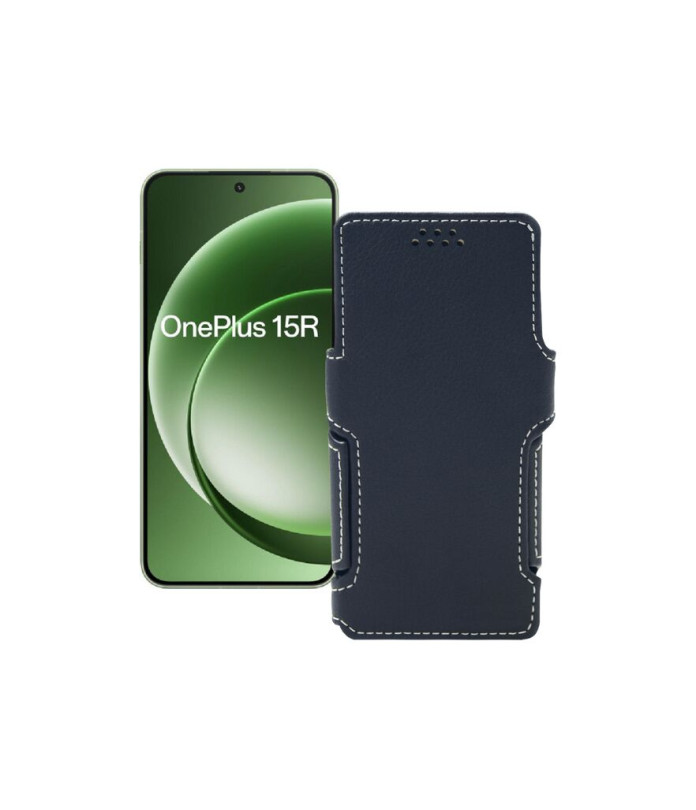 Чохол-книжка з екошкіри для телефону OnePlus 15R 5G