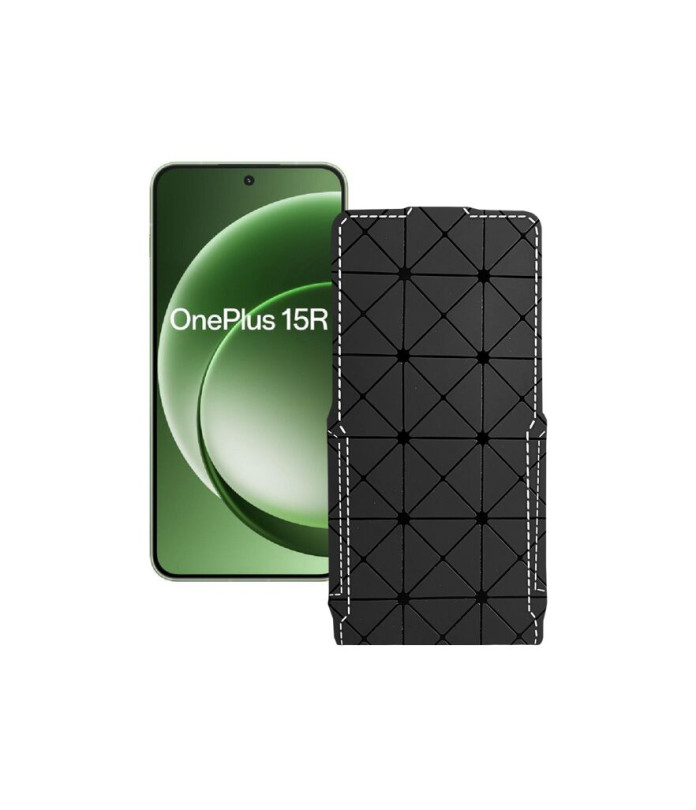 Чохол-флип з екошкіри для телефону OnePlus 15R 5G